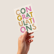 Congratulations Card with Kraft (brown) envelope - Memoriex 