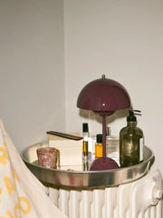 Contemporary Cordless Portable Cute Mushroom Table Lamp, Flowerpot VP9 - Memoriex 