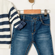 Cool Grandpa Sweater Jeans Set-3