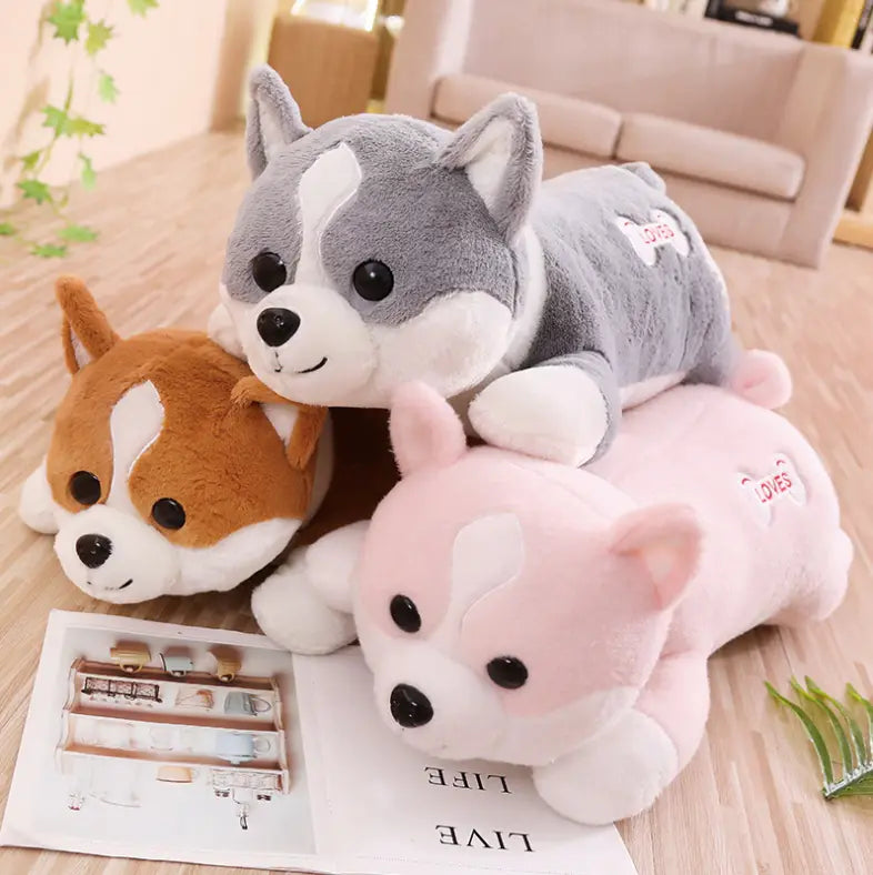 Corgi Dog Plush Toy Pillow-0