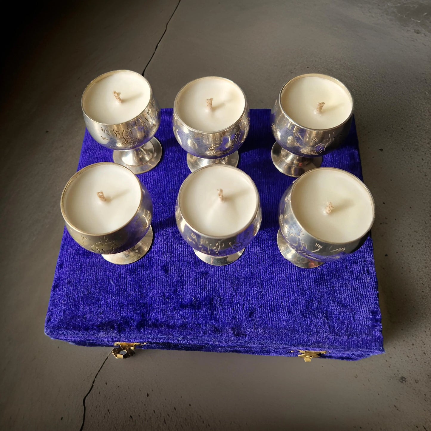 Cosy Winter Scents | Mini Goblets in Velvet Box - Memoriex 