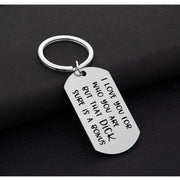 Couple stainless steel military keychain - Memoriex 