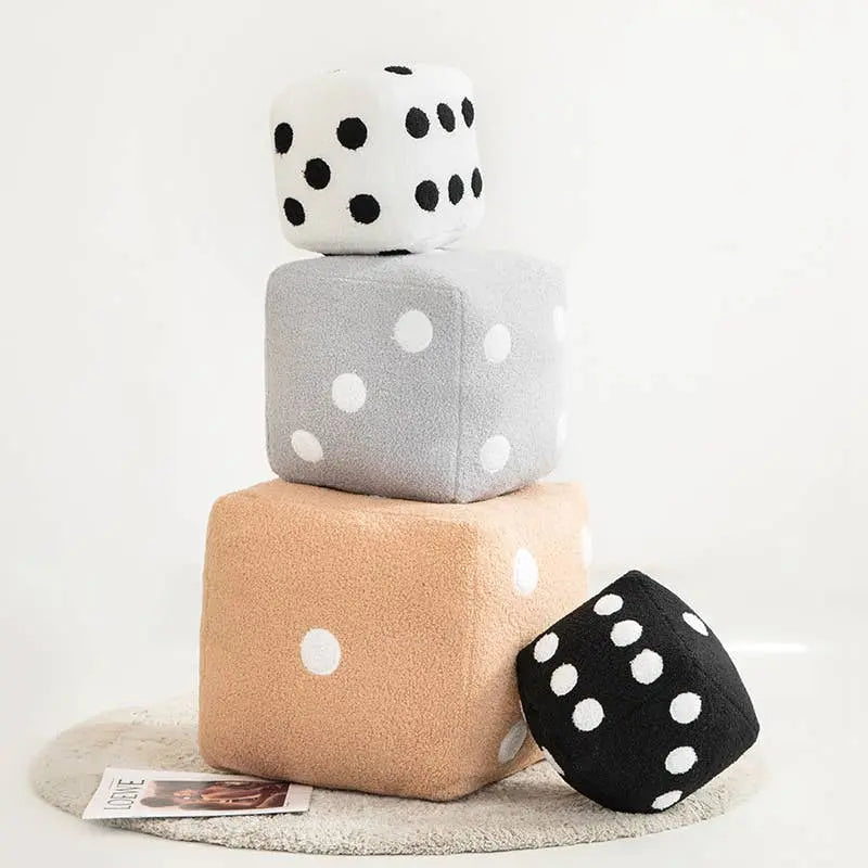 Creative Dice Cube Plush Toys-0