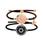 Creative Gift  totwoo Long Distance Touch couple Bracelets for love reminder Sun and moon smart bracelets - Memoriex 