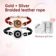 Creative Gift  totwoo Long Distance Touch couple Bracelets for love reminder Sun and moon smart bracelets - Memoriex 