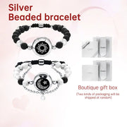 Creative Gift  totwoo Long Distance Touch couple Bracelets for love reminder Sun and moon smart bracelets - Memoriex 