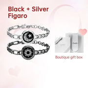 Creative Gift  totwoo Long Distance Touch couple Bracelets for love reminder Sun and moon smart bracelets - Memoriex 