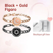 Creative Gift  totwoo Long Distance Touch couple Bracelets for love reminder Sun and moon smart bracelets - Memoriex 