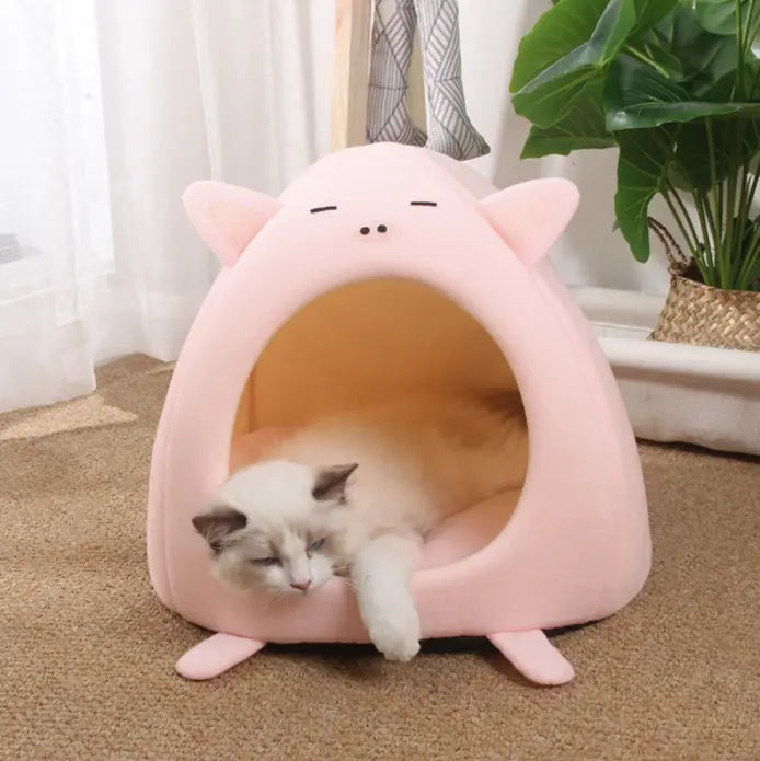 Creative Shape Cat Bed House-2