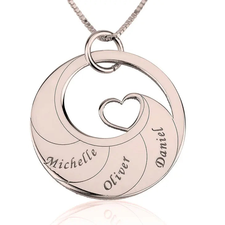 Custom Jewelry Personalized Stainless Steel Necklace - Memoriex