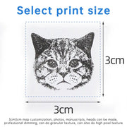 Custom-Made Pet Portrait Stamp DIY For Dog Figure Seal Personalized Cat Doggy Customized Memento Chapter - Memoriex 