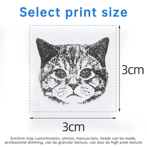 Custom-Made Pet Portrait Stamp DIY For Dog Figure Seal Personalized Cat Doggy Customized Memento Chapter - Memoriex 