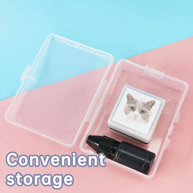 Custom-Made Pet Portrait Stamp DIY For Dog Figure Seal Personalized Cat Doggy Customized Memento Chapter - Memoriex 