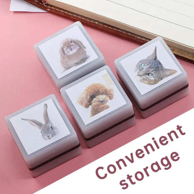 Custom-Made Pet Portrait Stamp DIY For Dog Figure Seal Personalized Cat Doggy Customized Memento Chapter - Memoriex 