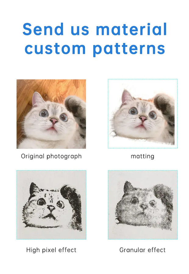 Custom-Made Pet Portrait Stamp DIY For Dog Figure Seal Personalized Cat Doggy Customized Memento Chapter - Memoriex 