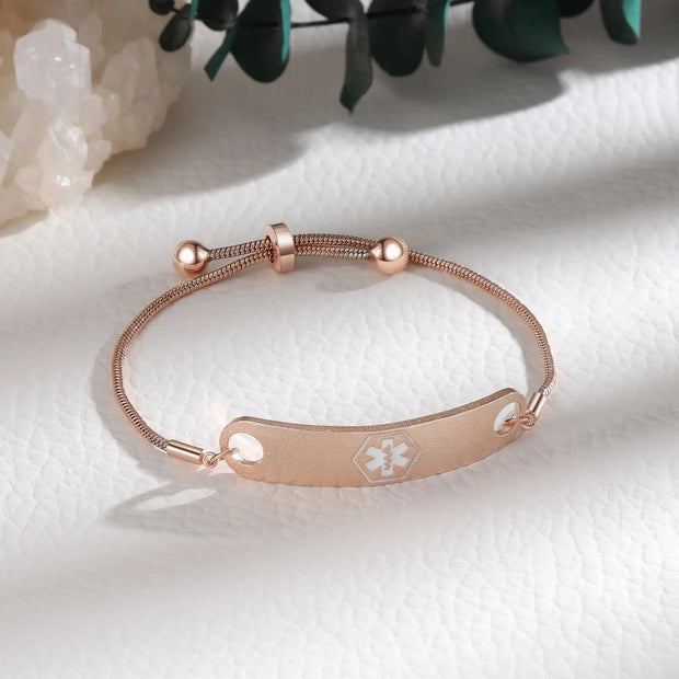 Custom Medical Bracelet-2