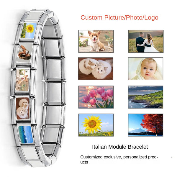 Custom Photo Charm Bracelet - A Wearable Memory Gift - Memoriex
