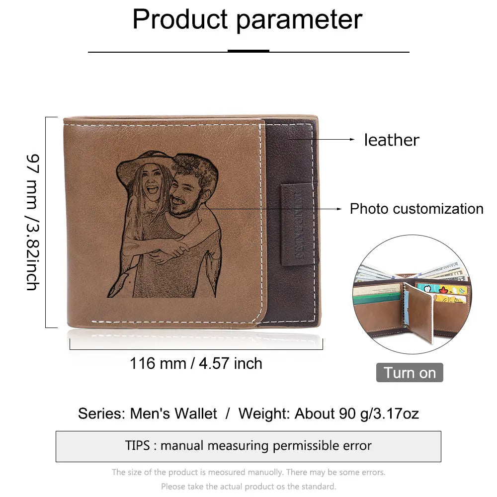 Custom Photo PU Leather Wallet-8