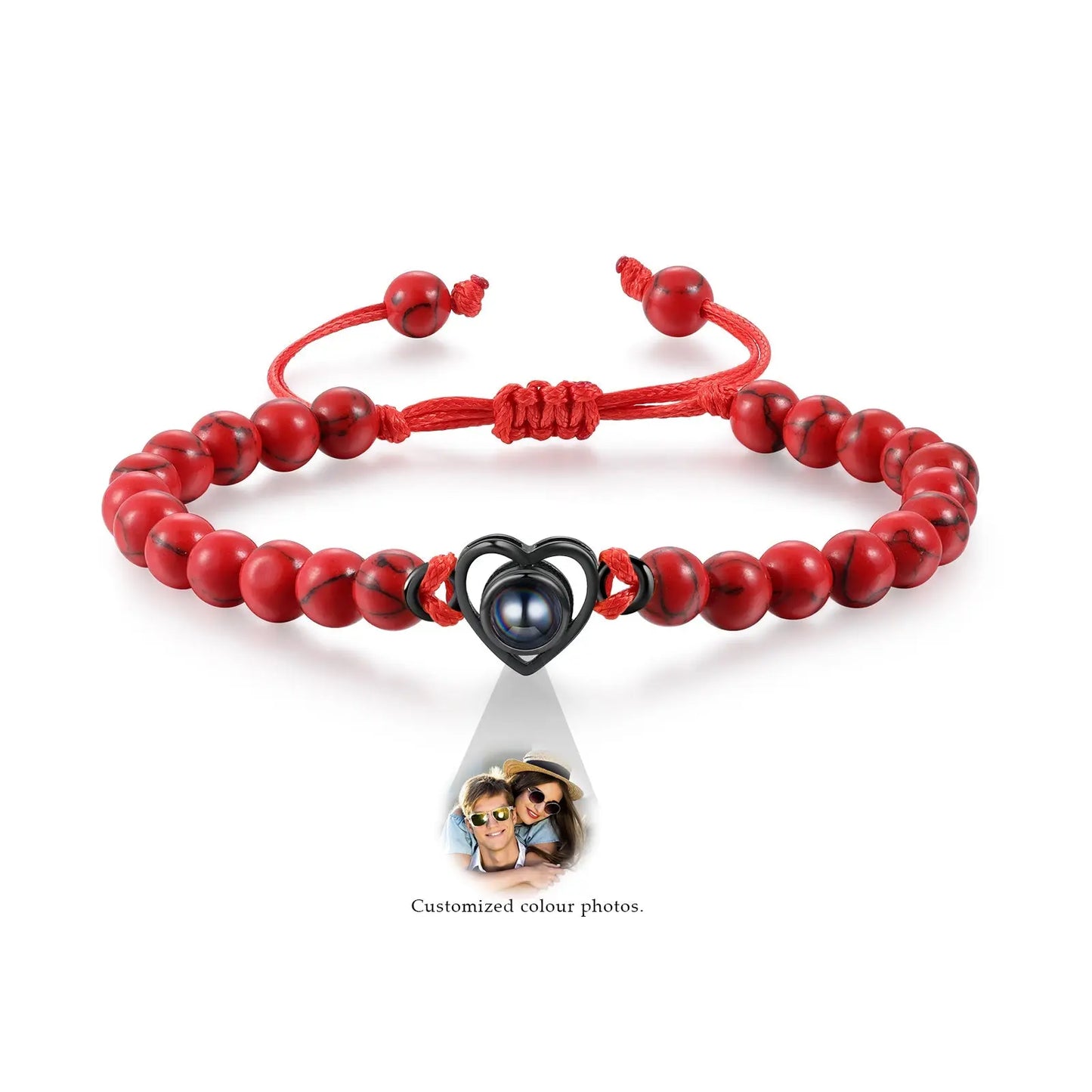 Custom Projected Heart Bracelet-21