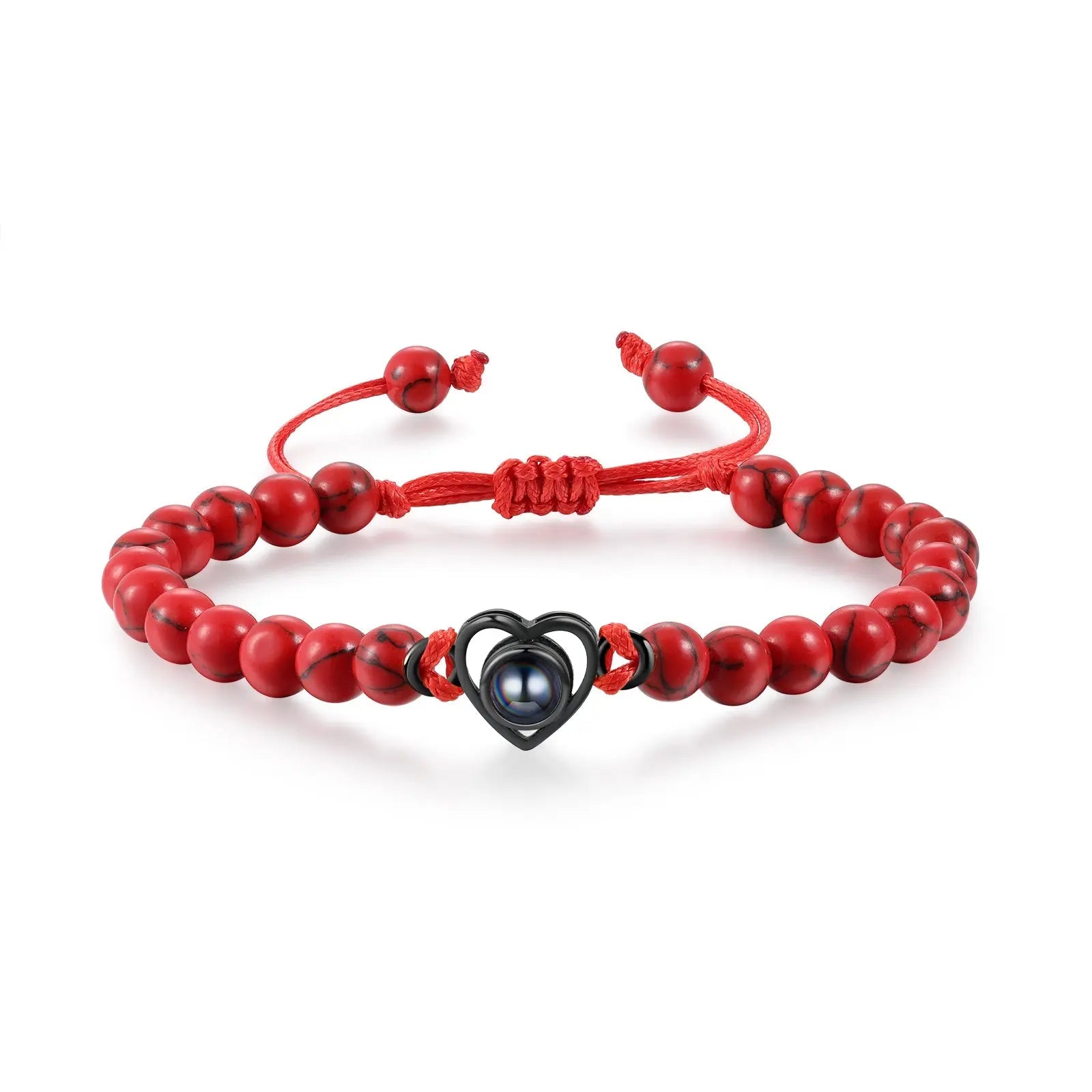 Custom Projected Heart Bracelet-2