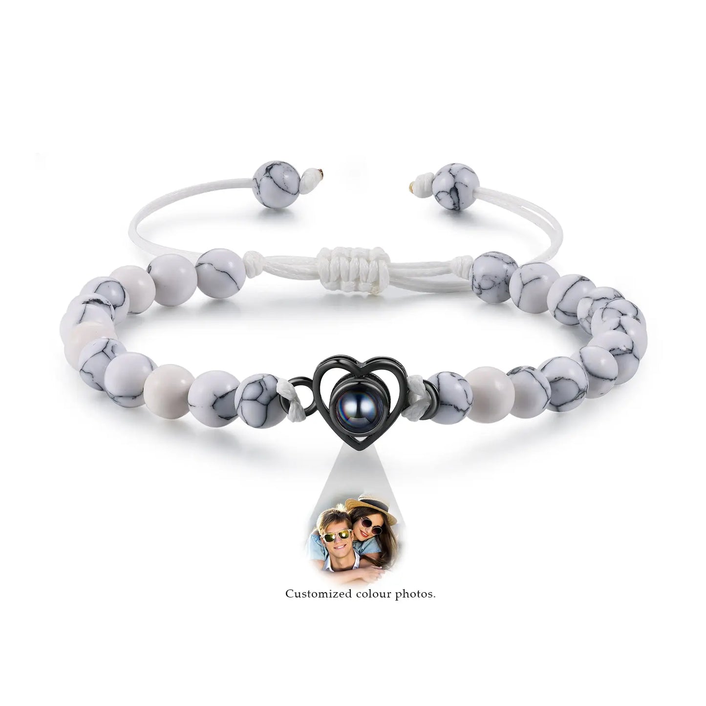 Custom Projected Heart Bracelet-13