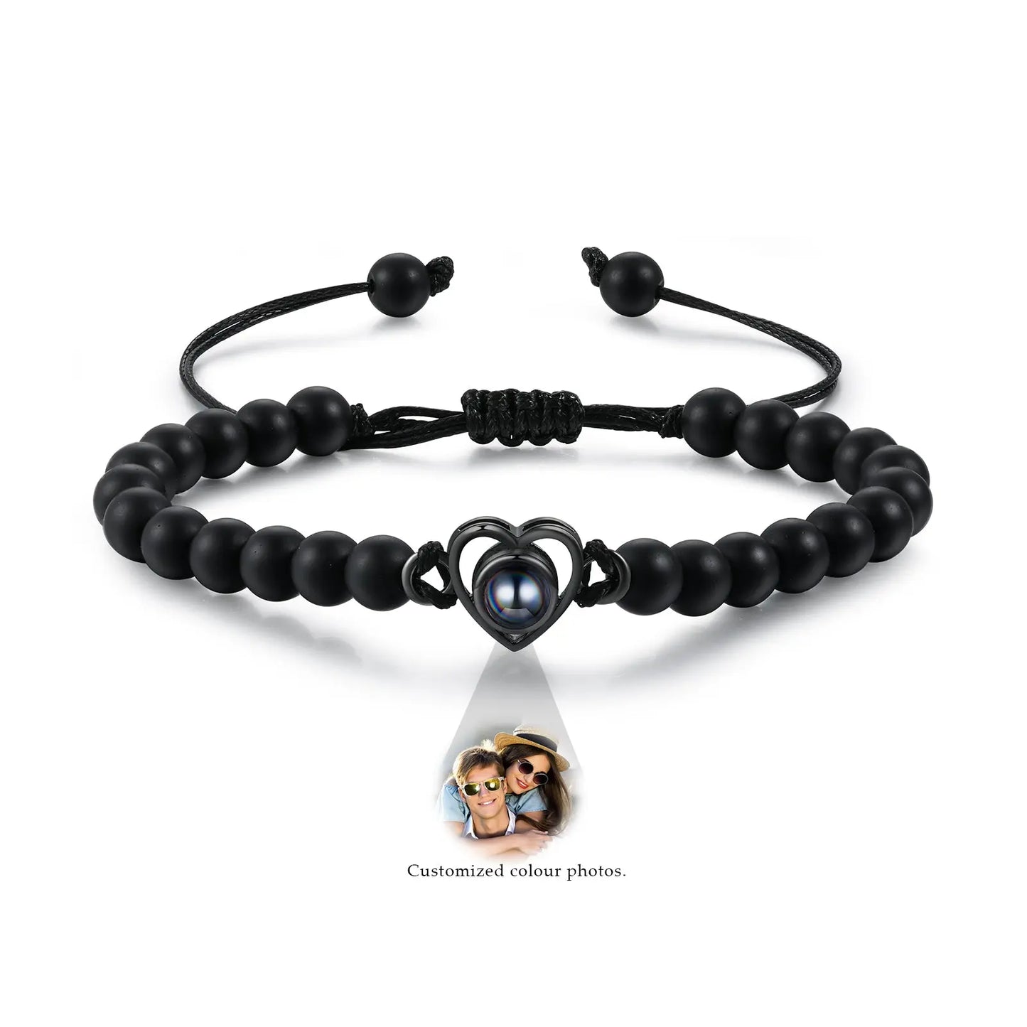 Custom Projected Heart Bracelet-9