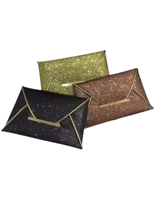 GlamWrap Folded Clutch - Shinny-0