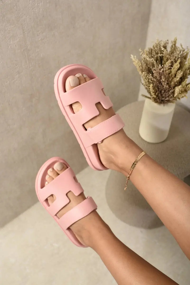 Cut Out Open Toe Strappy Sandals - Memoriex 