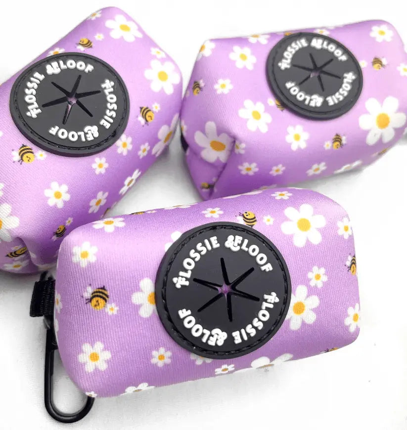 "Cute As Can Bee 2.0" Dog Poop Bag Holder – by Flossie & Floof - Memoriex