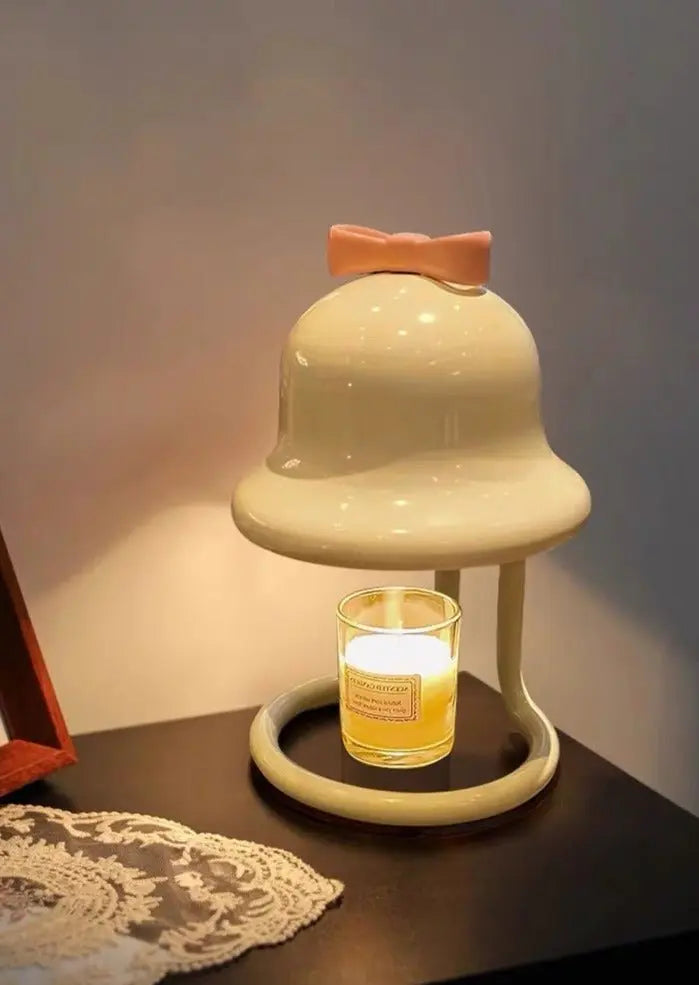 Cute Whimsical Bell Candle Warmer Lamp For Large Candles-0