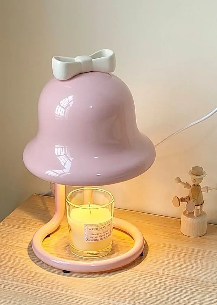 Cute Whimsical Bell Candle Warmer Lamp For Large Candles-2