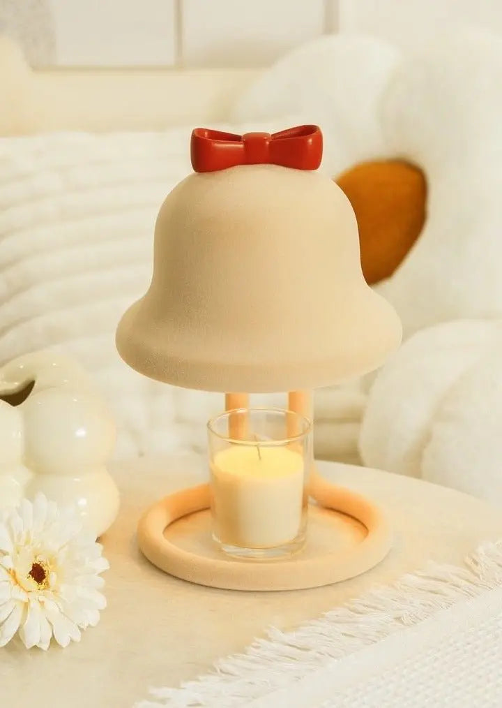 Cute Whimsical Bell Candle Warmer Lamp For Large Candles-8