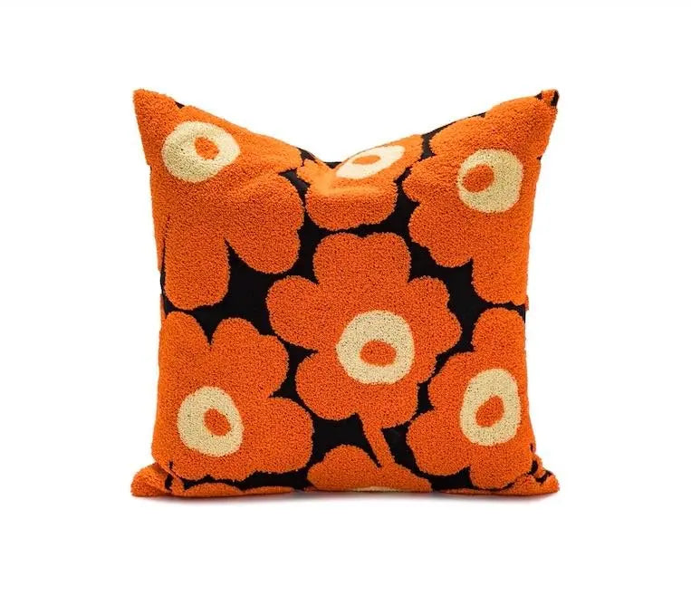 Cute Whimsical Sunflower Decorative Throw Pillow Pillowcase-5