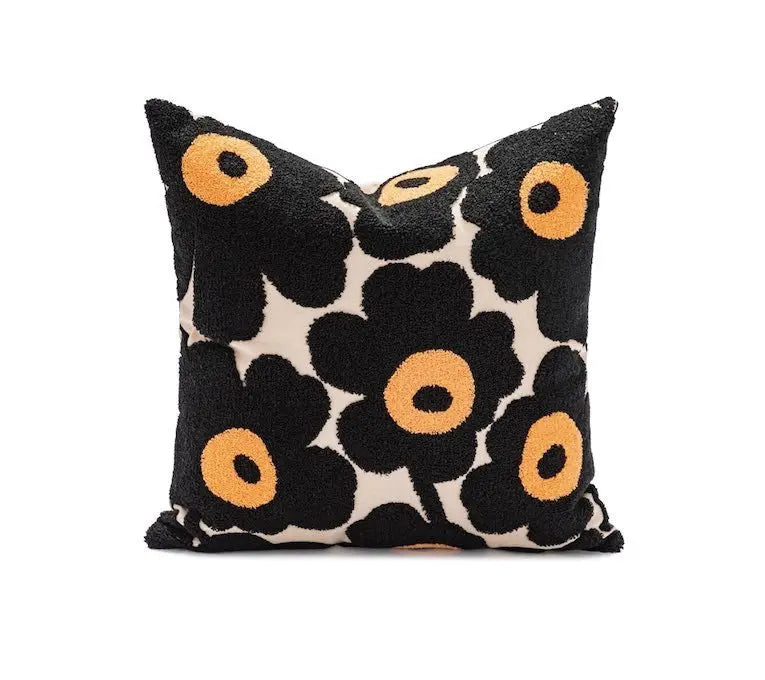 Cute Whimsical Sunflower Decorative Throw Pillow Pillowcase-9