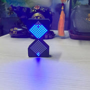 Cyber-style LED electronic sand timer: gravity-sensing, 1-30min countdown, tech decompression toy - Memoriex 