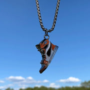 New Hip-Hop Accessories Sweater Chain Military Titanium Steel Necklace Men's Jewelry - Memoriex