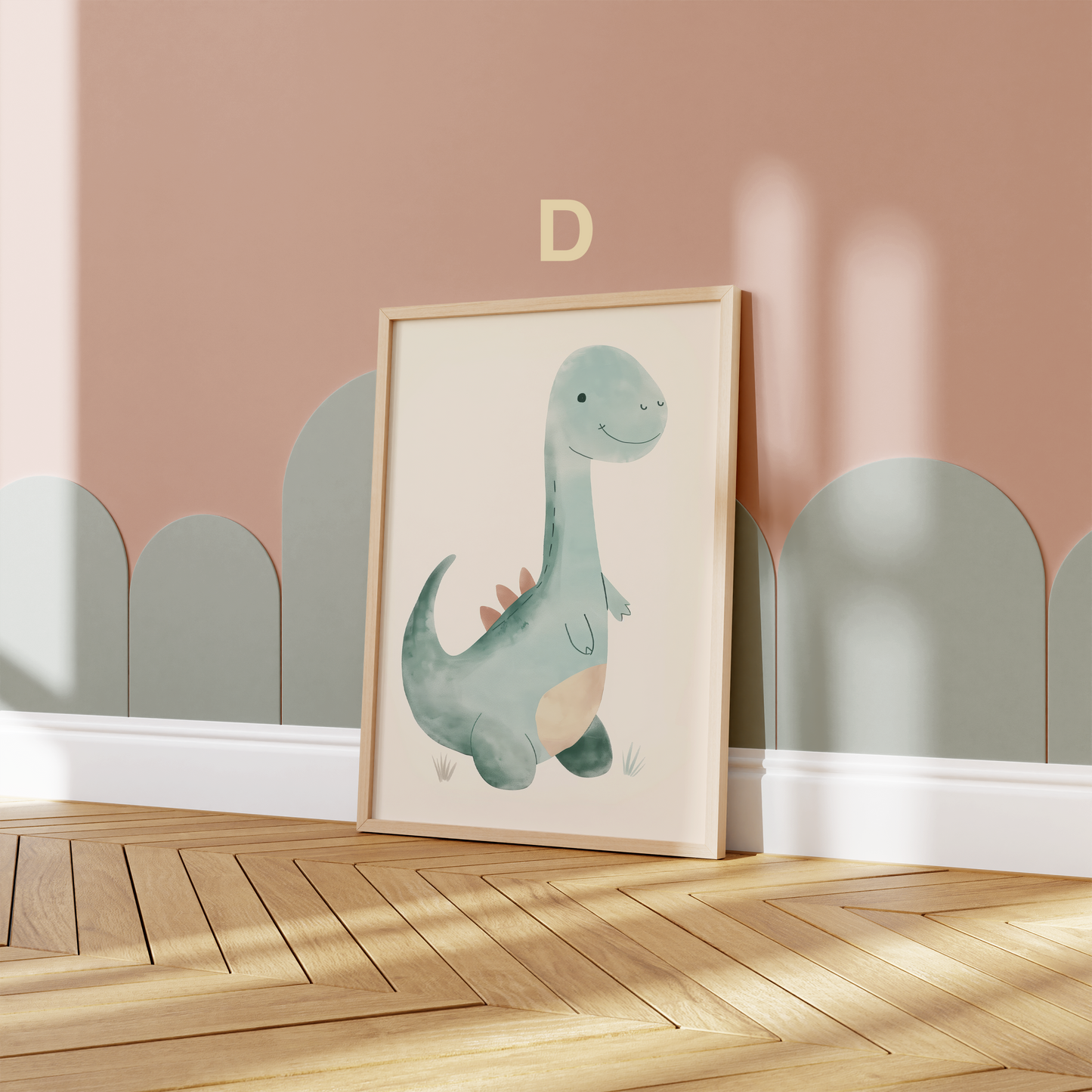 Dinosaurier Poster · Dino Freunde: Entdecke die Welt der prähistorischen Riesen ·Deko Print ohne Rahmen-5