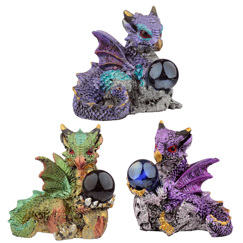 All Seeing Orb Elements Dragon Figurine DRG450 - Memoriex 