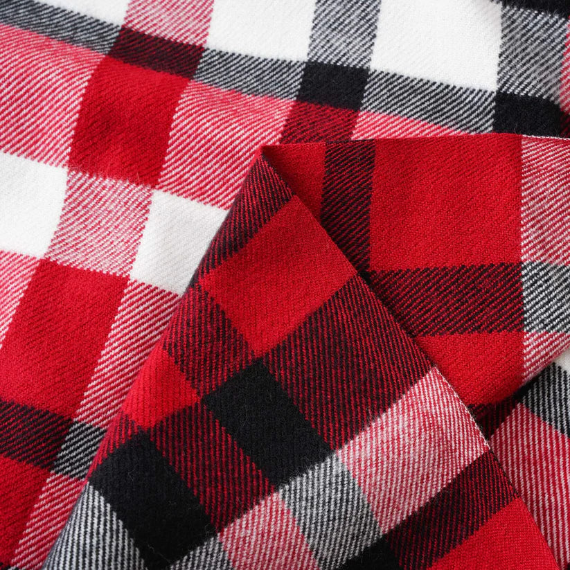 Red Buffalo Plaid Throw-4