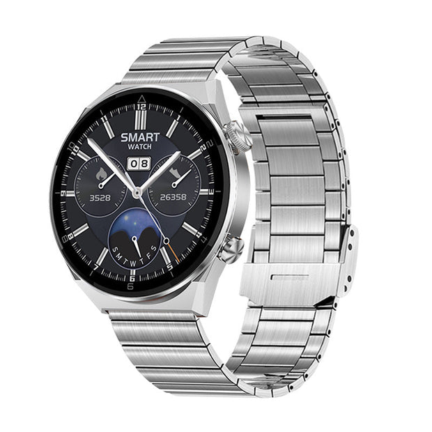 DT3promax Smart Watch Bluetooth Calling NFC Wireless Charger AI Voice GPS Motion Track Offline Payment - Memoriex 