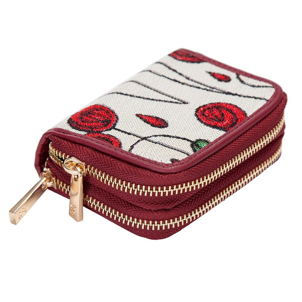 Mackintosh Simple Rose - Double Zip Purse-2