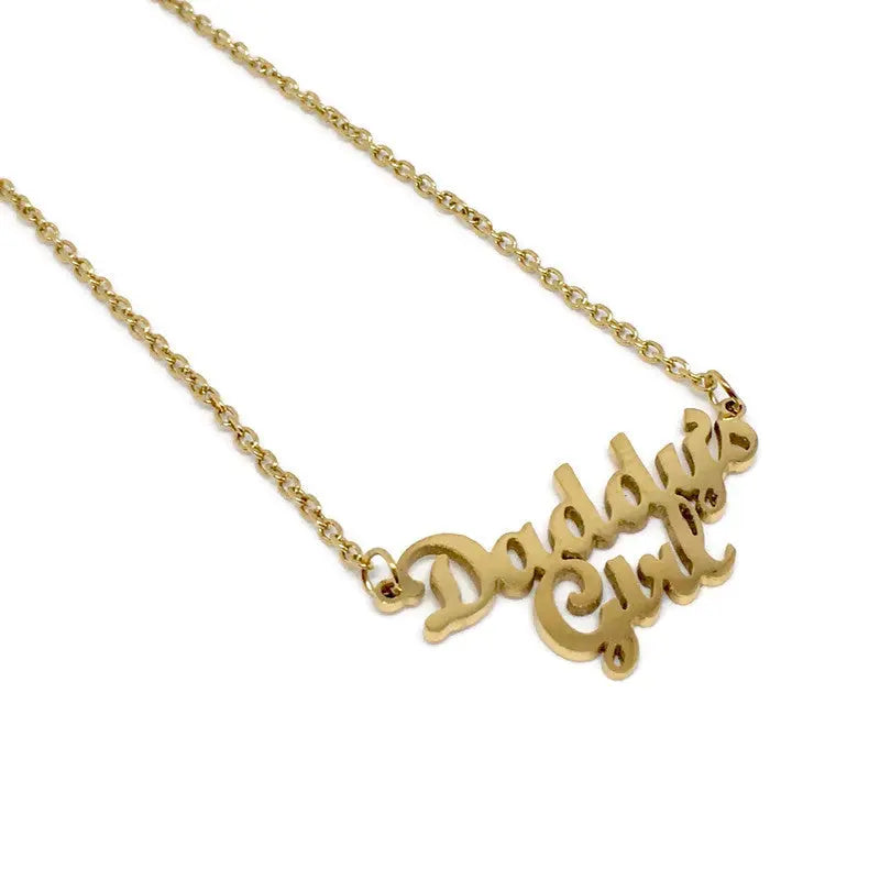 Daddy's Girl Signature Necklace-2