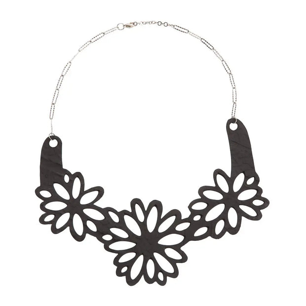 Dahlia Inner Tube Floral Necklace - Memoriex 