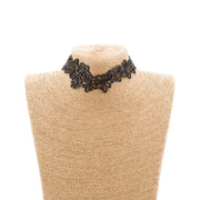 Dahlia Recycled Rubber Statement Flower Choker - Memoriex 