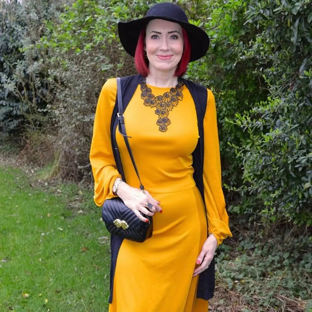 Daisy Statement Inner Tube Necklace - Memoriex 