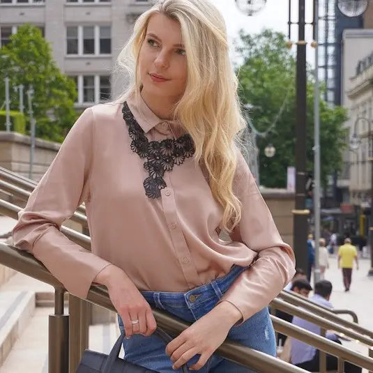 Daisy Statement Inner Tube Necklace - Memoriex 