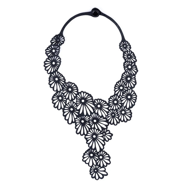 Daisy Statement Inner Tube Necklace - Memoriex 
