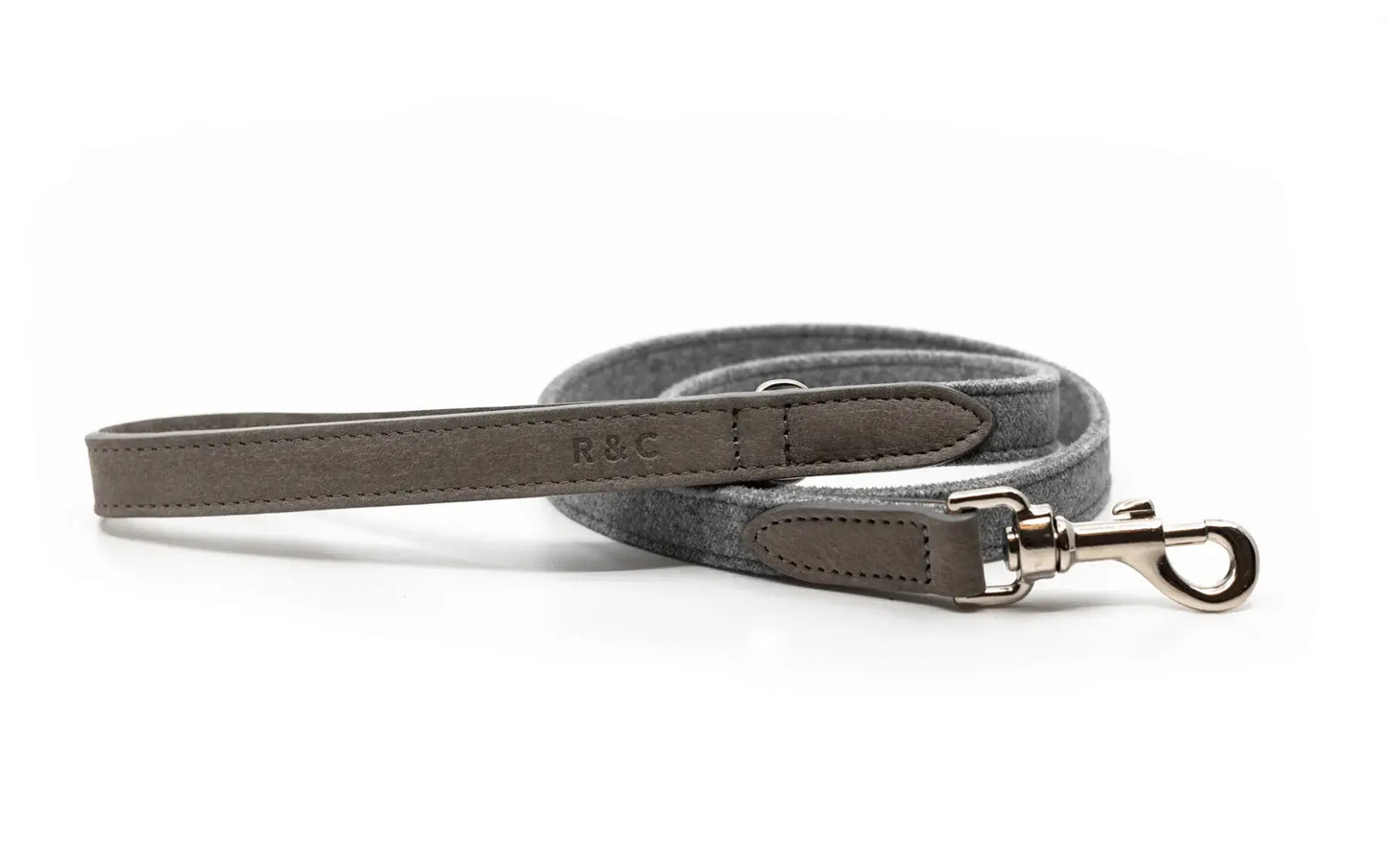 “Dalton” Fabric & Leather Dog Lead – by Ralph & Co - Memoriex