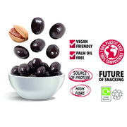 Dark Chocolate Coated Pistachios (Pack of 10 x 55g) - Memoriex 