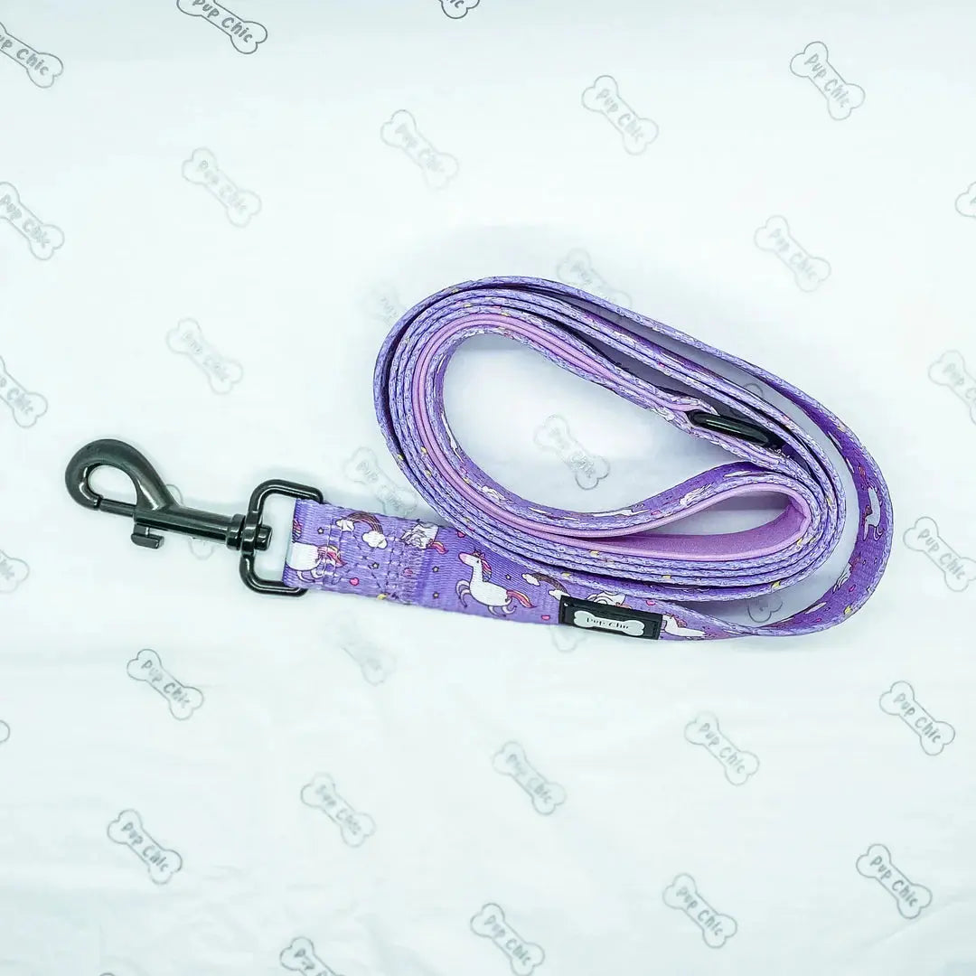 Daydreams and Unicorns Dog Lead by Pup Chic Boutique - Memoriex